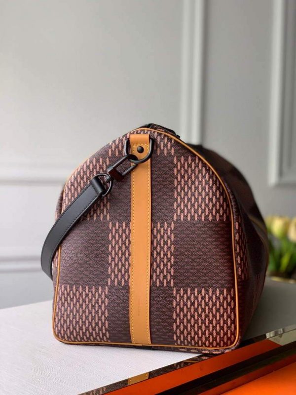 LV N40360 Louis Vuitton M41416 Keepall Bandouliere 50 Brown | LV N40360 Louis Vuitton M41416 keepall bandouliere 50 Brown 2