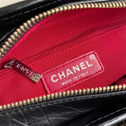 Chanel A91810 Gabrielle Small Hobo Bag Black | chanel a91810 gabrielle small hobo bag black 9