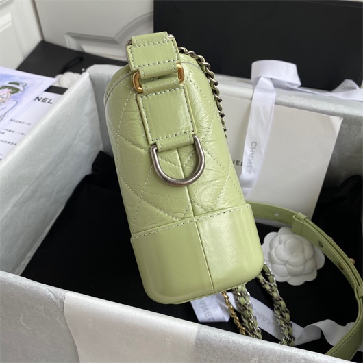 Chanel A91810 Gabrielle Small Hobo Bag Dark green | chanel a91810 gabrielle small hobo bag dark green 6