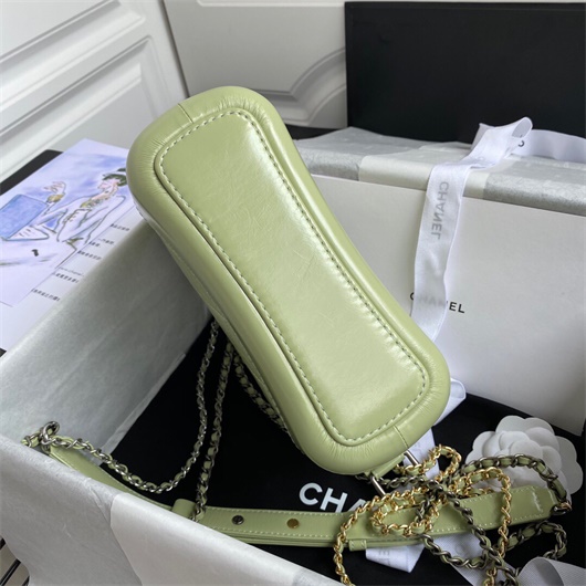 Chanel A91810 Gabrielle Small Hobo Bag Dark green | chanel a91810 gabrielle small hobo bag dark green 7