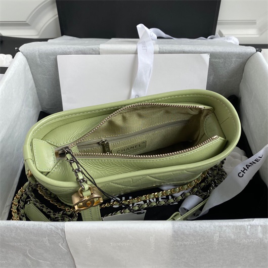 Chanel A91810 Gabrielle Small Hobo Bag Dark green | chanel a91810 gabrielle small hobo bag dark green 8
