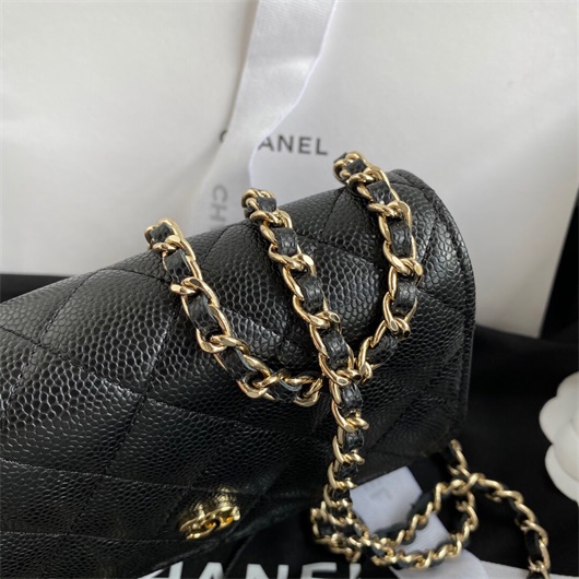 Chanel AP1649 Mini Wallet on Chain Grained Calfskin Black | chanel ap1649 mini wallet on chain grained calfskin black 15