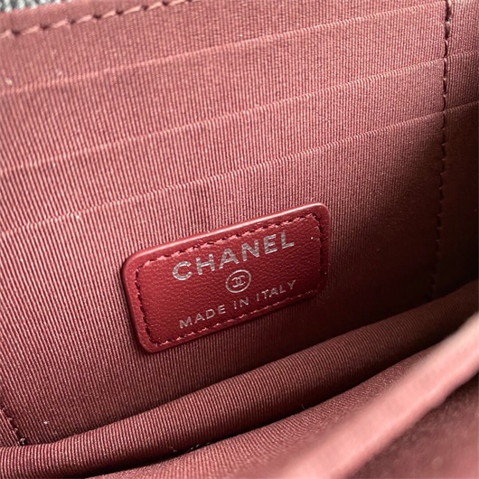 Chanel AP1649 Mini Wallet on Chain Grained Calfskin Black | chanel ap1649 mini wallet on chain grained calfskin black 9