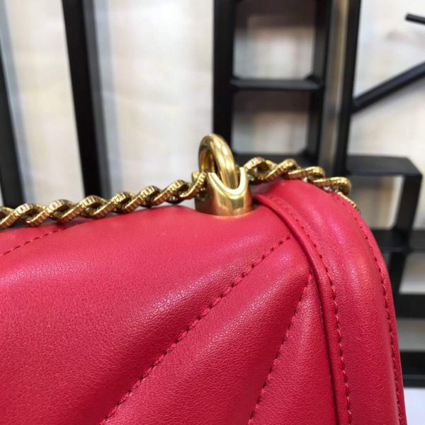 DG BB6652 Dolce Gabbana Medium Devotion crossbody bag in quilted nappa leather Red | dg dolce gabbana medium devotion crossbody bag in quilted nappa leather red 3