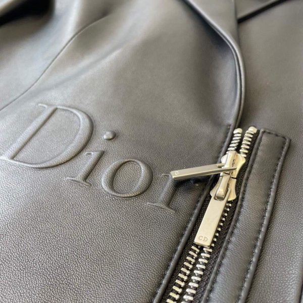 Dior 125V43 Women's Cropped Jacket 38116 Black Lambskin | dior 125v43 womens cropped jacket 38116 black lambskin 4