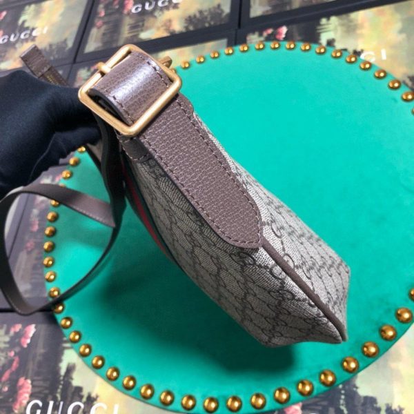 Gucci ‎598125 Ophidia GG Small Shoulder Bag Brown - Voguebags