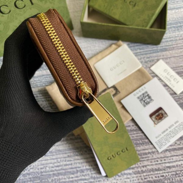 Gucci ‎‎658549 Gucci Horsebit 1955 Card Case Brown | gucci 658549 gucci horsebit 1955 card case 2