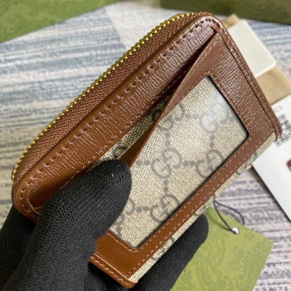 Gucci ‎‎658549 Gucci Horsebit 1955 Card Case Brown | gucci 658549 gucci horsebit 1955 card case 6