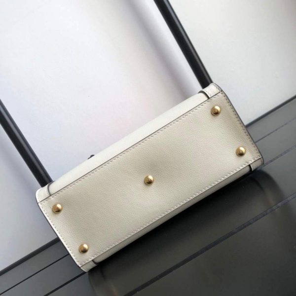 Gucci Diana Mini tote bag top handle bag Gucci ‎655661 White | gucci diana mini tote bag top handle bag gucci 655661 white 4