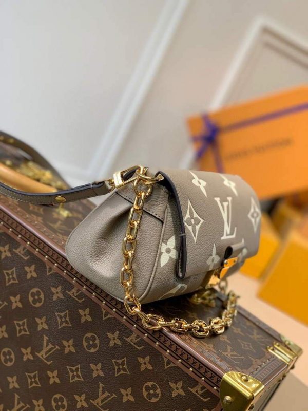 LV M45836 Louis Vuitton M45859 Favorite Monogram Empreinte leather M45813 Gray Cream | lv M45836 louis vuitton m45859 favorite monogram empreinte leather m45813 black 3