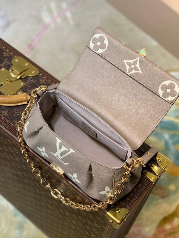 LV M45836 Louis Vuitton M45859 Favorite Monogram Empreinte leather M45813 Gray Cream | lv M45836 louis vuitton m45859 favorite monogram empreinte leather m45813 black 8