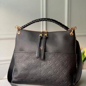 LV M45522 Louis Vuitton Maida Hobo Tote Bag Black - luxibagsmall