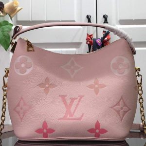 LV M45697 Louis Vuitton Marshmallow Bag M45698 Bouton De Rose Pink - luxibagsmall