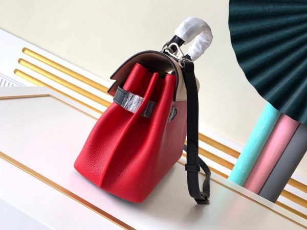 LV M53950 Louis Vuitton Lockme Ever BB Handbag M56645 Red | lv m53950 louis vuitton lockme ever bb handbag m56645 12
