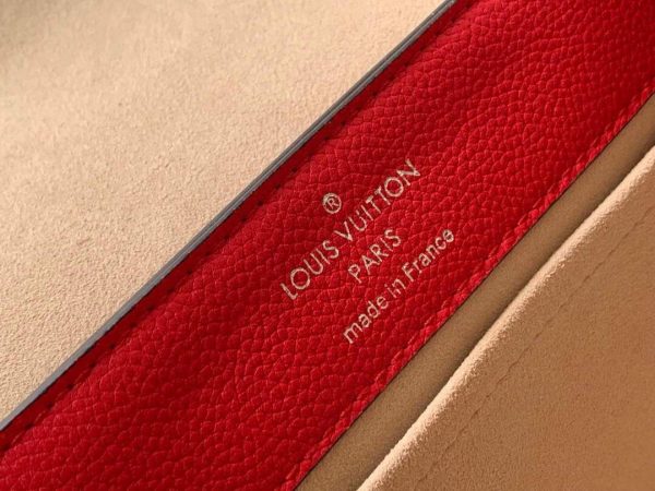 LV M53950 Louis Vuitton Lockme Ever BB Handbag M56645 Red | lv m53950 louis vuitton lockme ever bb handbag m56645 19
