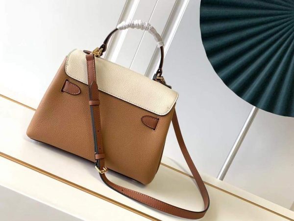 LV M56645 Louis Vuitton Lockme Ever BB Handbag M56321 Caramel Brown | lv m56645 louis vuitton lockme ever bb handbag m56321 3