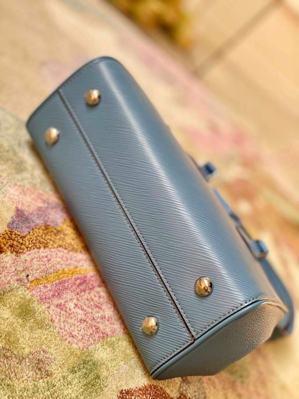 LV M57681 Louis Vuitton Grenelle Tote PM M57680 Blue | lv m57681 louis vuitton grenelle tote pm m57680 4