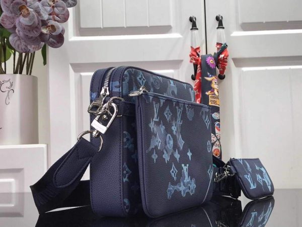 LV M57840 Louis Vuitton Trio Messenger Bag Ink Watercolor | lv m57840 louis vuitton trio messenger bag ink watercolor 2