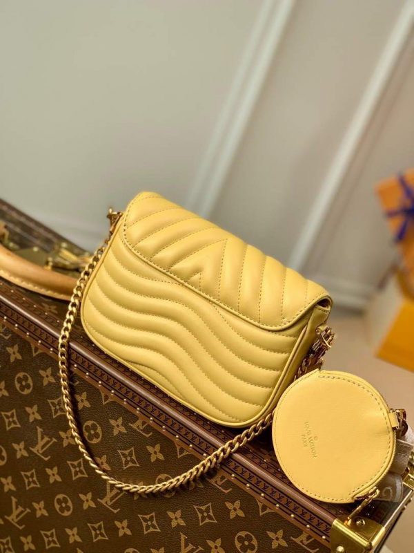 LV M57942 Louis Vuitton New Wave Multi Pochette Bag M56468 Yellow | lv m57942 louis vuitton new wave multi pochette bag m56468 yellowl 2