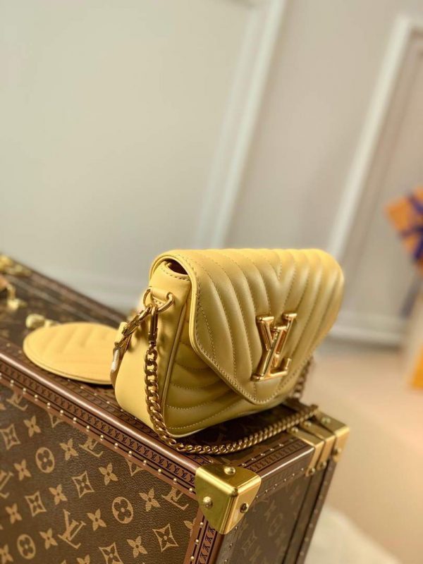 LV M57942 Louis Vuitton New Wave Multi Pochette Bag M56468 Yellow | lv m57942 louis vuitton new wave multi pochette bag m56468 yellowl 3