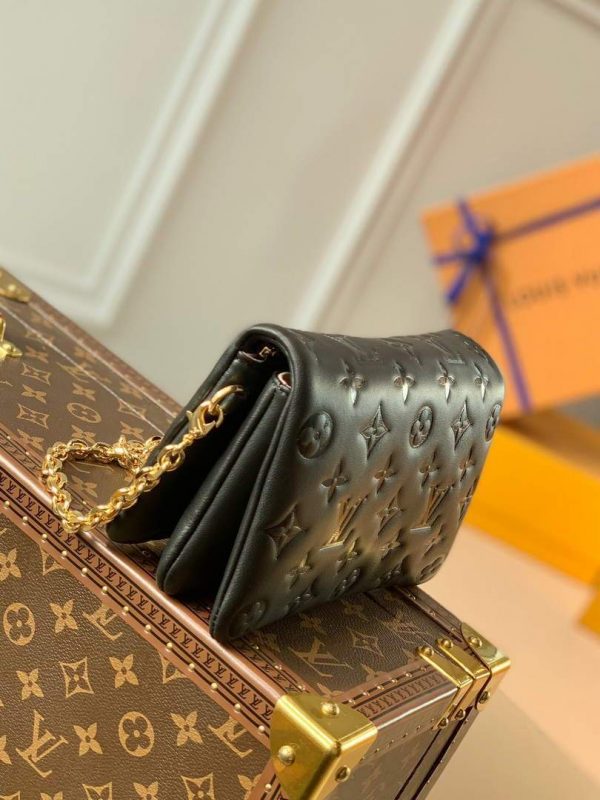 LV M80742 Louis Vuitton Pochette Coussin Other Leather Bag Black | lv m80742 louis vuitton pochette coussin other leather bag 3
