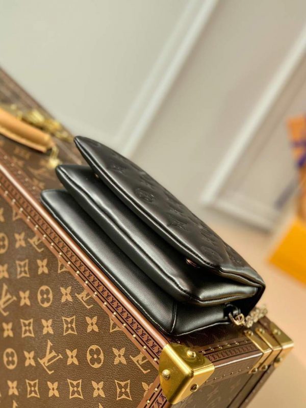 LV M80742 Louis Vuitton Pochette Coussin Other Leather Bag Black | lv m80742 louis vuitton pochette coussin other leather bag 4