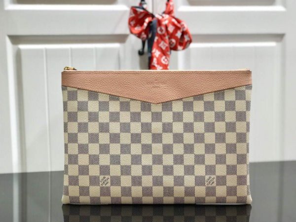 LV N60260 Louis Vuitton Daily Pouch Damier Azur Canvas N60261 Bag | lv n60260 louis vuitton daily pouch damier azur canvas 3