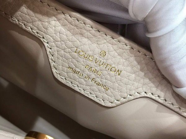 LV N98387 Louis Vuitton Capucines BB Handbag Gray Pink | lv n98387 louis vuitton capucines bb handbag gray pink 8