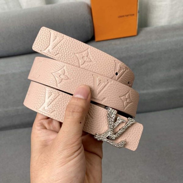 LV Women's Belts Collection Louis Vuitton Initials 30MM Belt 19010 | lv womens belts collection louis vuitton initials 30mm belt 16