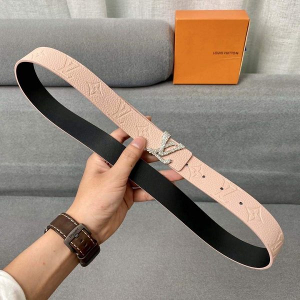 LV Women's Belts Collection Louis Vuitton Initials 30MM Belt 19010 | lv womens belts collection louis vuitton initials 30mm belt 17