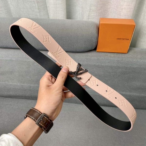 LV Women's Belts Collection Louis Vuitton Initials 30MM Belt 19010 | lv womens belts collection louis vuitton initials 30mm belt 19