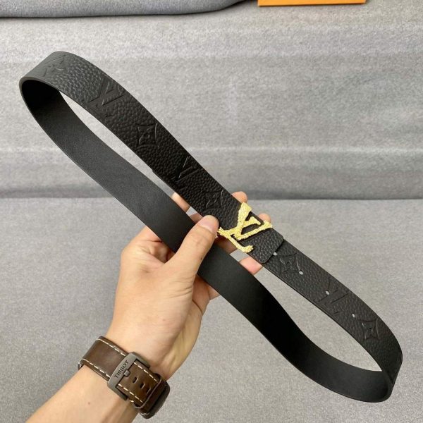 LV Women's Belts Collection Louis Vuitton Initials 30MM Belt 19010 | lv womens belts collection louis vuitton initials 30mm belt 21