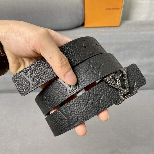 LV Women's Belts Collection Louis Vuitton Initials 30MM Belt 19010 | lv womens belts collection louis vuitton initials 30mm belt 22