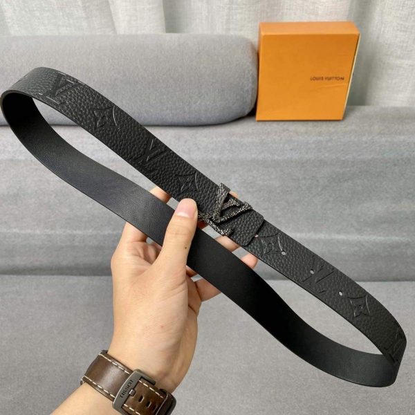 LV Women's Belts Collection Louis Vuitton Initials 30MM Belt 19010 | lv womens belts collection louis vuitton initials 30mm belt 23