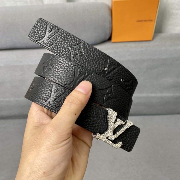 LV Women's Belts Collection Louis Vuitton Initials 30MM Belt 19010 | lv womens belts collection louis vuitton initials 30mm belt 24