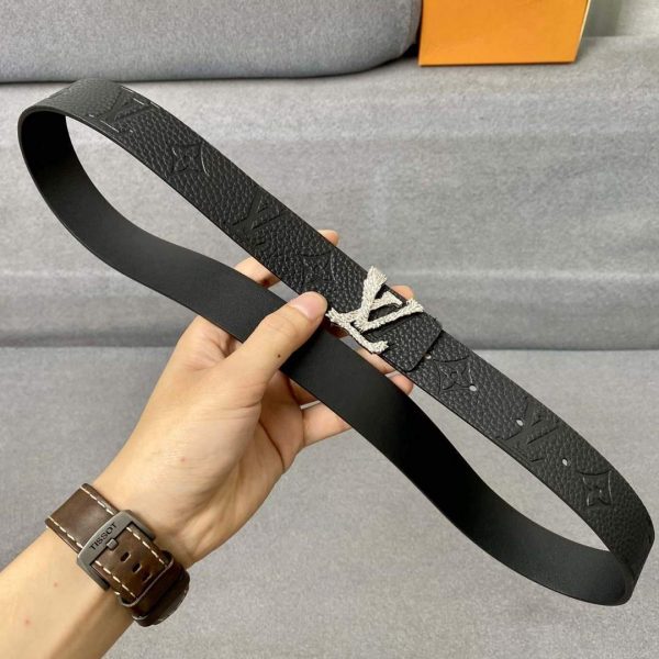 LV Women's Belts Collection Louis Vuitton Initials 30MM Belt 19010 | lv womens belts collection louis vuitton initials 30mm belt 25