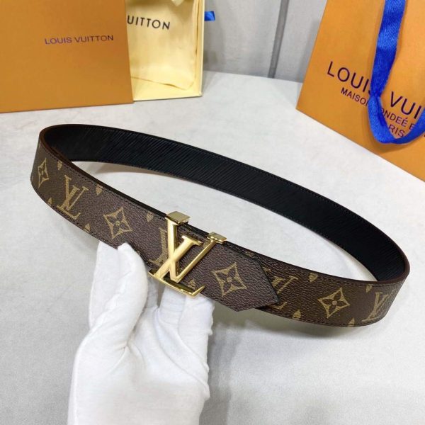 LV Women's Men's Belts Collection Louis Vuitton Initials 34MM Belt 19062 | lv womens belts collection louis vuitton initials 34mm belt 19011 178 e1769fdf 78d5 425a 9883 57ab167b4cad