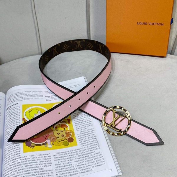 LV Women's Men's Belts Collection Louis Vuitton Initials 34MM Belt 19064 | lv womens mens belts collection louis vuitton initials 34mm belt 19064 16