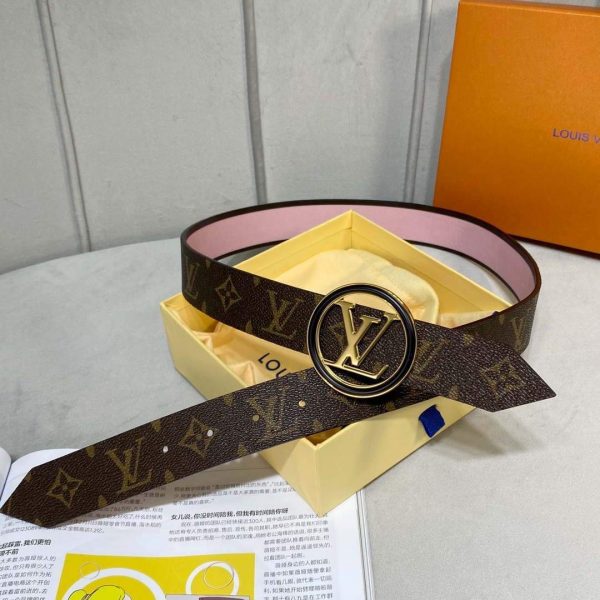 LV Women's Men's Belts Collection Louis Vuitton Initials 34MM Belt 19064 | lv womens mens belts collection louis vuitton initials 34mm belt 19064 21