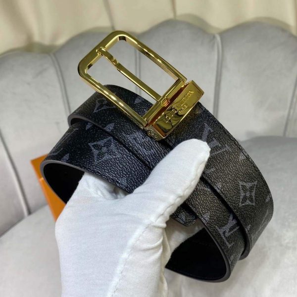 LV Women's Men's Belts Collection Louis Vuitton Initials 34MM Belt 19065 | lv womens mens belts collection louis vuitton initials 34mm belt 19065 1