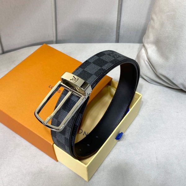 LV Women's Men's Belts Collection Louis Vuitton Initials 34MM Belt 19065 | lv womens mens belts collection louis vuitton initials 34mm belt 19065 15