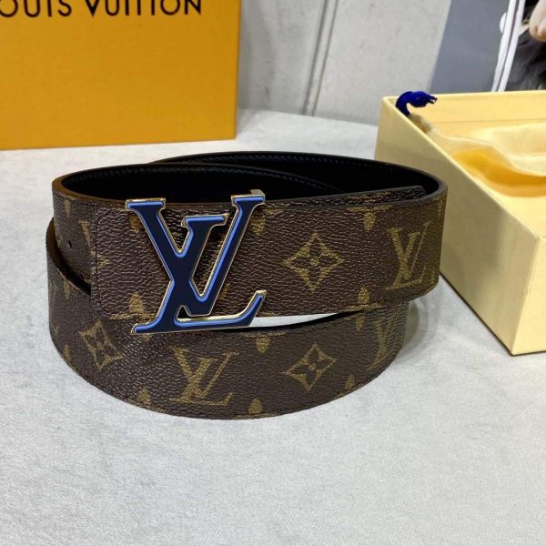 LV Women's Men's Belts Collection Louis Vuitton Initials 40MM Belt 19088 | lv womens mens belts collection louis vuitton initials 40mm belt 106