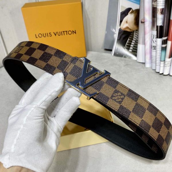 LV Women's Men's Belts Collection Louis Vuitton Initials 40MM Belt 19088 | lv womens mens belts collection louis vuitton initials 40mm belt 110