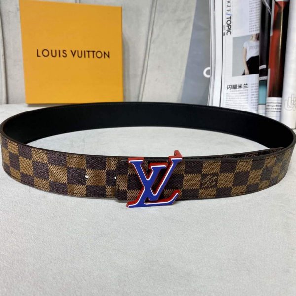 LV Women's Men's Belts Collection Louis Vuitton Initials 40MM Belt 19088 | lv womens mens belts collection louis vuitton initials 40mm belt 112