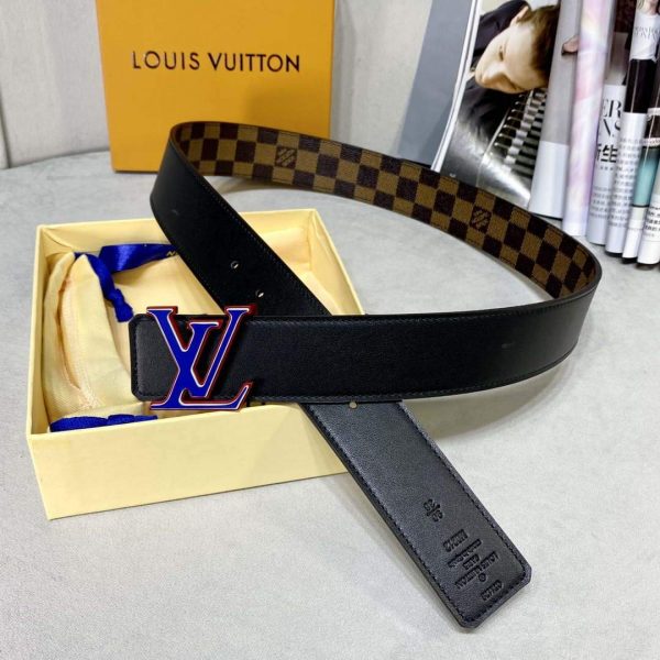 LV Women's Men's Belts Collection Louis Vuitton Initials 40MM Belt 19088 | lv womens mens belts collection louis vuitton initials 40mm belt 113