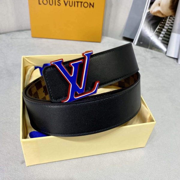 LV Women's Men's Belts Collection Louis Vuitton Initials 40MM Belt 19088 | lv womens mens belts collection louis vuitton initials 40mm belt 114