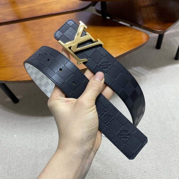 LV Women's Men's Belts Collection Louis Vuitton Initials 40MM Belt 19089 | lv womens mens belts collection louis vuitton initials 40mm belt 126