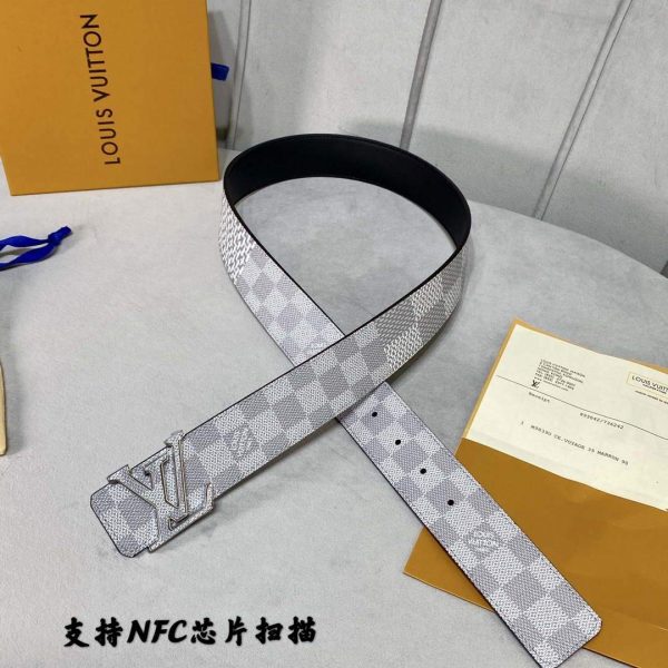 LV Women's Men's Belts Collection Louis Vuitton Initials 40MM Belt 19090 | lv womens mens belts collection louis vuitton initials 40mm belt 134