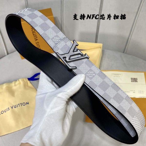 LV Women's Men's Belts Collection Louis Vuitton Initials 40MM Belt 19090 | lv womens mens belts collection louis vuitton initials 40mm belt 137