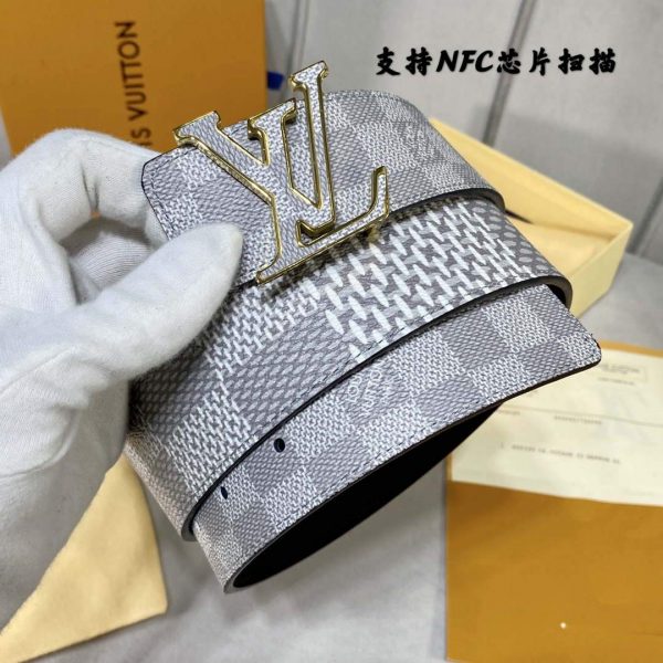 LV Women's Men's Belts Collection Louis Vuitton Initials 40MM Belt 19090 | lv womens mens belts collection louis vuitton initials 40mm belt 138